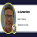 Chaitanya University, Dean of Science: Dr. Sunder Ram Interview